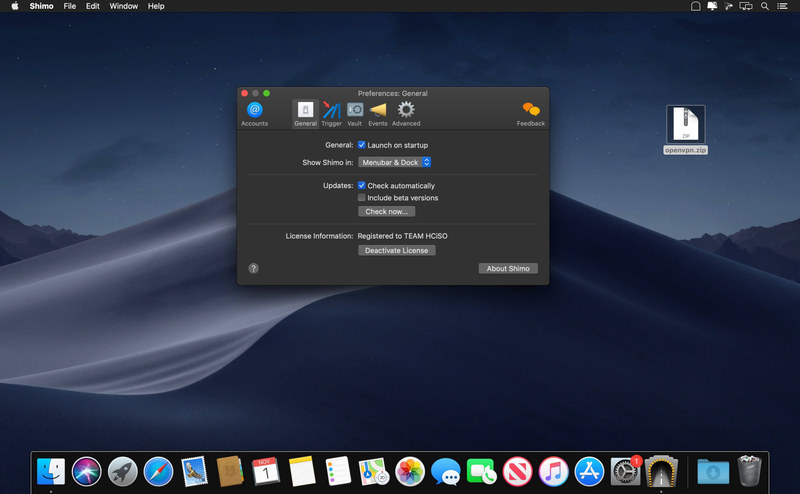 Shimo 5.0.4 For MacOS