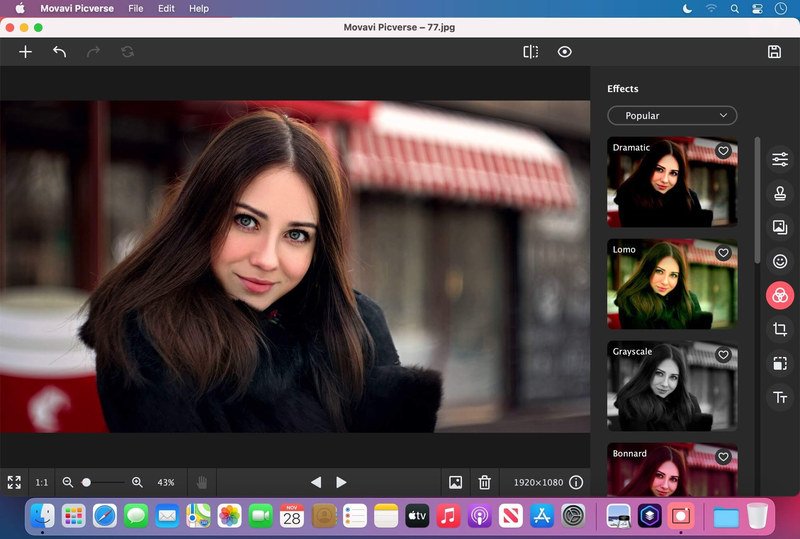 Movavi Picverse Photo Editor 7.1 For MacOS