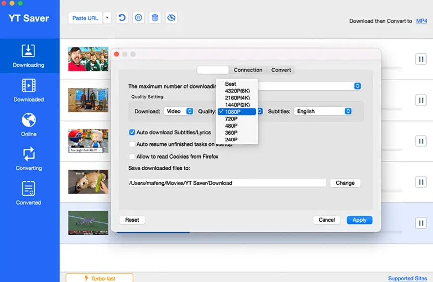 YT Saver 10.3.0