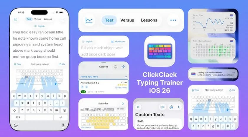 ClickClack – Typing Trainer 4.7.0