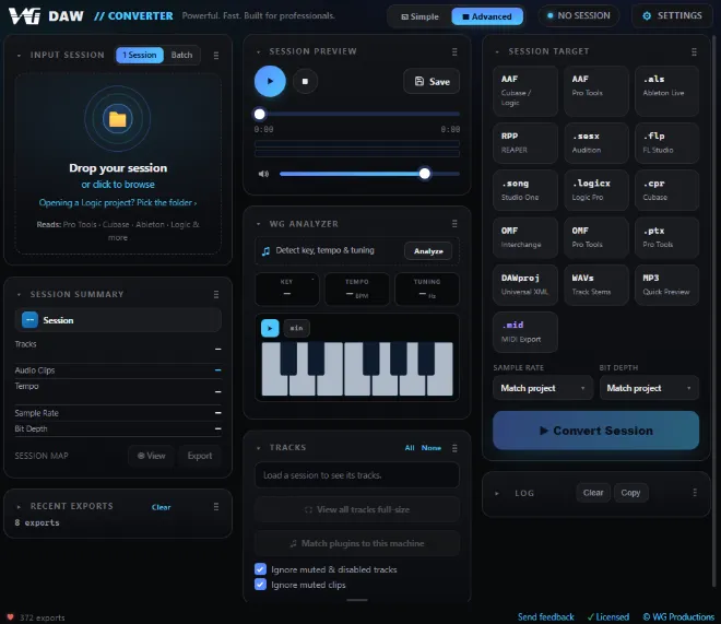 WG DAW Converter 3.2.19