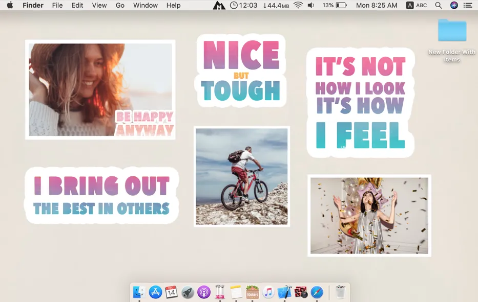 Desktop Stickers 2.86