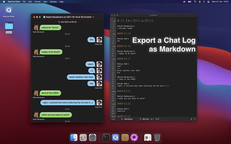 Past for iChat 1.2.6 For MacOS