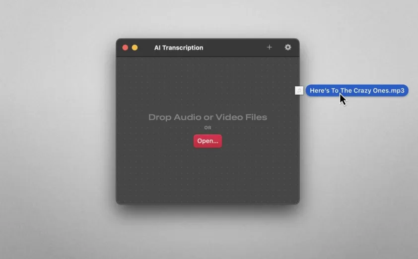 AI Transcription 2.10