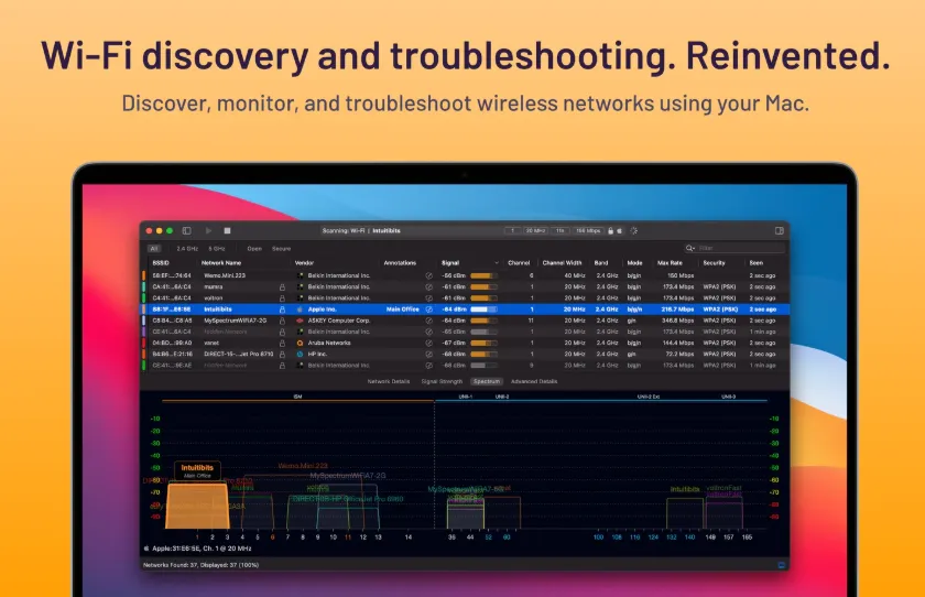 WiFi Explorer Pro